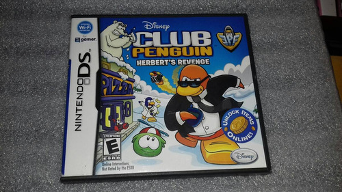 Club Penguin Herbert's Revenge,nintendo Ds,funcionando.