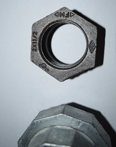 Tuerca Union De 2 Galvanizada