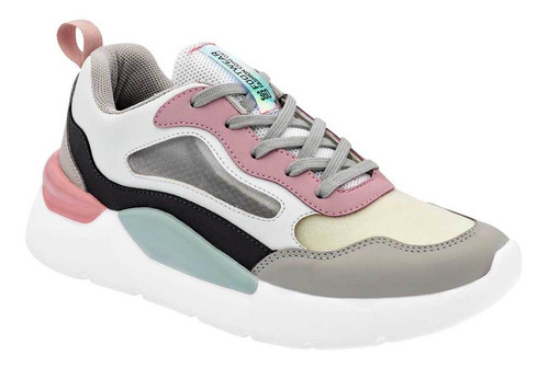 Tenis 360 Brussels Para Mujer Talla 23 Al 26 Color Blanco E2