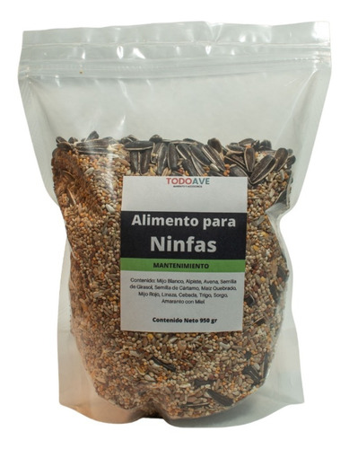 Ninfas Mantenimiento 950gr Mixtura De Semillas