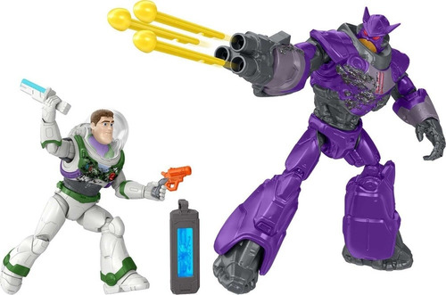 Disney Pixar - Buzz Lightyear Vs Zurg Clash Pack - Mattel - 