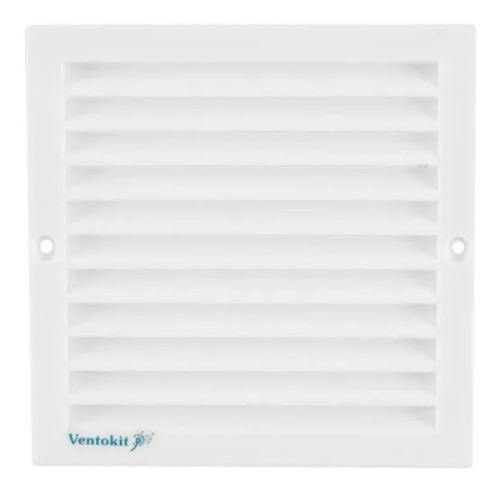 Grade Encaixe Ventilação Quadrada 12x12cm Sem Tela Ventokit