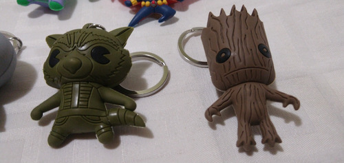 Colgante Marvel Spiderman Ironman Groot Hulk Black Widow