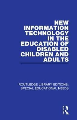 Libro New Information Technology In The Education Of Disa...