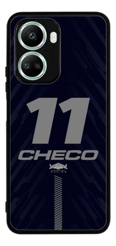 Funda Carreras Checo Perez Azul Oscuro Para Huawei
