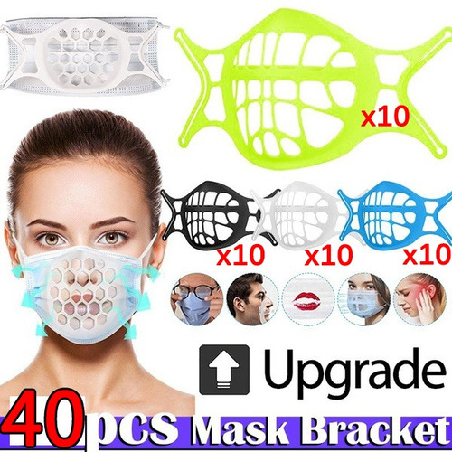 Soporte Para Mascarilla Respiratoria De Silicona 3d 40 Unida