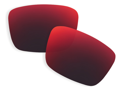 Lentes Para Sylas - 57mm - Hidrofóbica Cor Dark Ruby