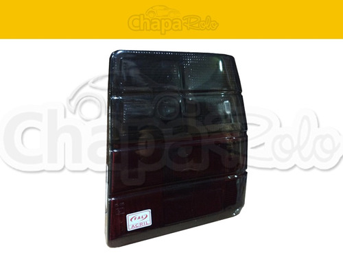 Lente Faro Trasero Fume Fiat Uno 1998 1999 Derecho