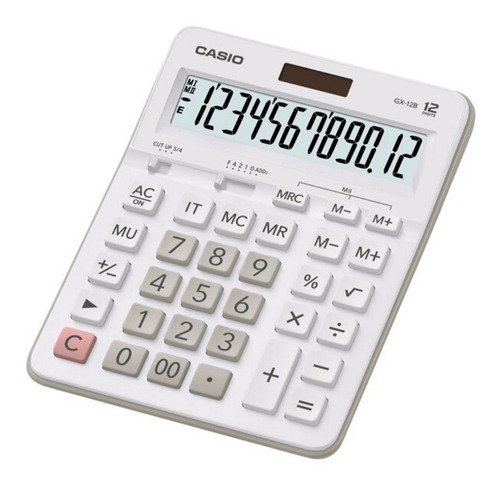 Calculadora  De Escritorio Casio Gx12b Casa Bak