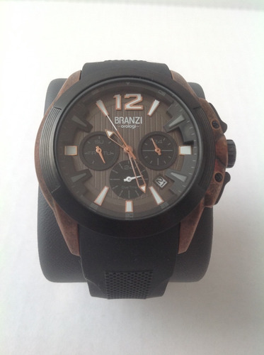 Reloj Branzi Original Dual Time Acero Impecable Citizen Tag