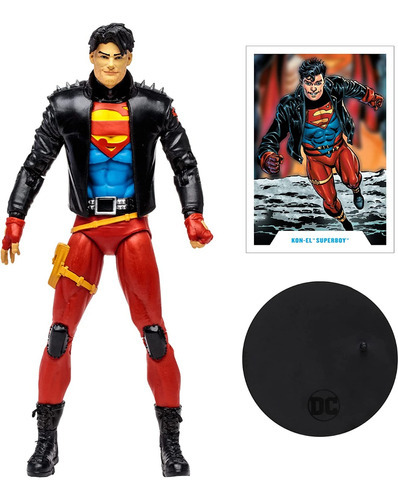 Dc Multiverse Kon El Superboy Mcfarlane Orig. Replay