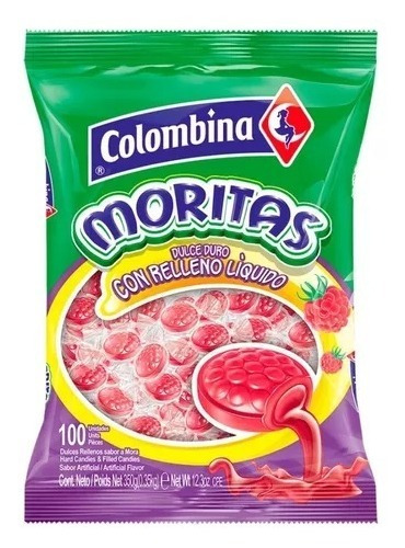 Caramelo Moritas Colombina - g a $4