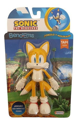 Sonic Bend Ems Muñeco Moldeable Flexible 12cm