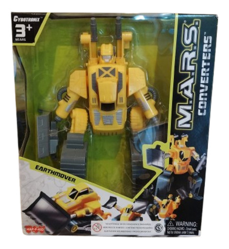 Muñeco Robot Grua Excavadora 26cm Converters Transformer