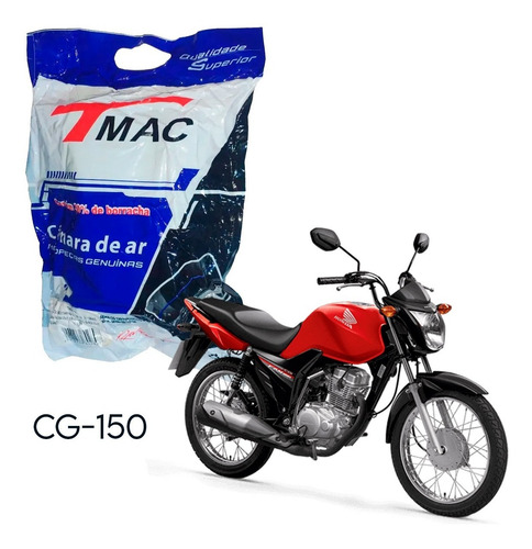 Imagem 4 de 10 de Camara De Ar Aro 18 Cg 125 150 160 Ybr Yes- 90 90 18 Mg18