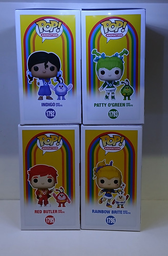 Funko Pop Coleccion Rainbow Brite Red Butler Índigo Patty (Usado)