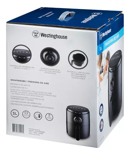 Freidora de aceite Westinghouse 3 litros WCCS0085D24MBB