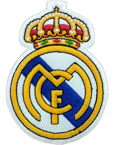 Parche Bordado Del Escudo Del Real Madrid (para Coser)