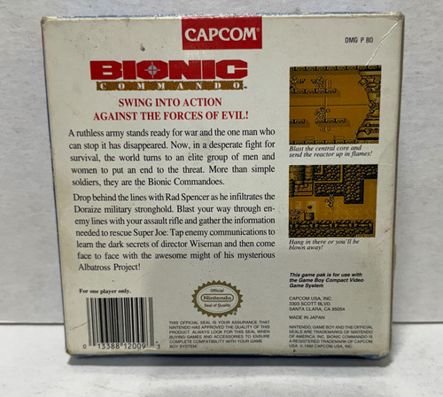Bionic Commando | Game Boy Color Completo En Caja (Usado)