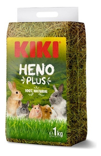 Heno Kiki Para Cuyo Conejo Chinchilla 1 Kg