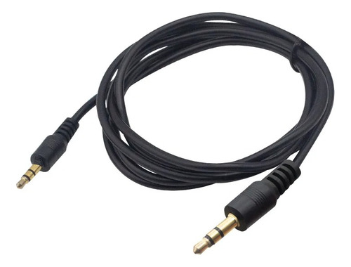 Cable Auxiliar De Audio Estereo Plug 3.5mm A Plug 3.5mm 1mt