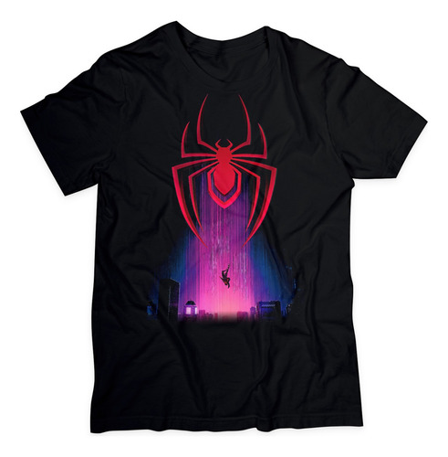 Remera Miles Morales Cayendo