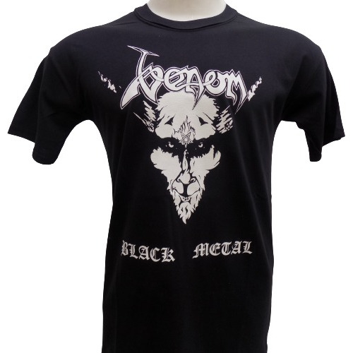 Remeras Xxl Xxxl De Venom Black Metal Rockería Que Sea Rock 