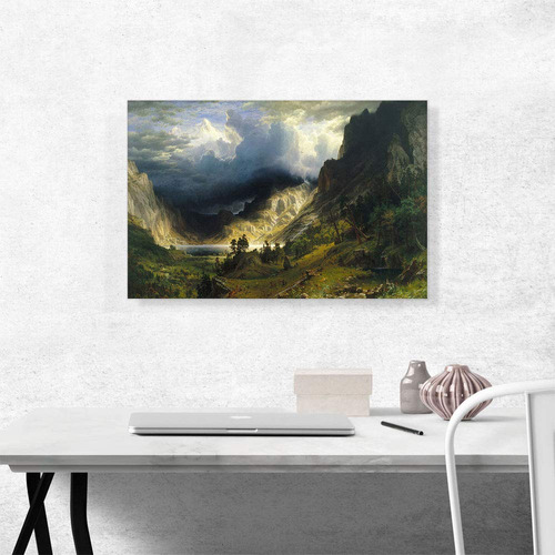 Lienzo Artcanvas A Storm Rocky Mountains Mt. Rosalía 186
