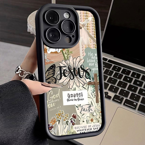 Carcasa Con Temática De Jesús Para Realme C63 C53 C21y Note 50 60 C51 C