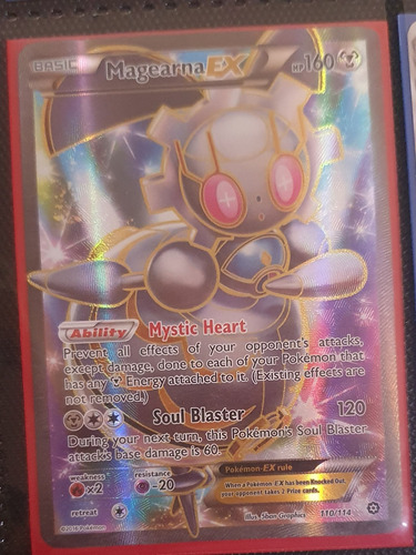 Magearna Ex Full Art Carta Pokémon Original+regalos Sorpresa