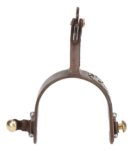 2 Unidades De Western Cowboy Spurs, De Acero Con Bajo Conten