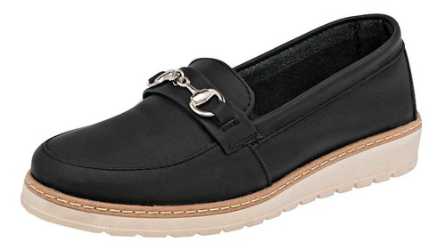      Zapato Casual Kevek De Mujer Negro 071 T3