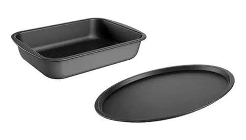 Set Asadera Rectangular + Molde Pizza Brinox Bakeware - Rex