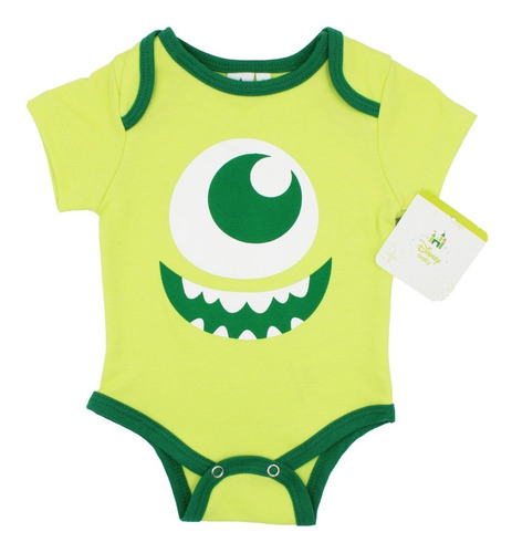 Pañalero Mike Wazowski Con Gorro Original Disfraz Bebé 5607