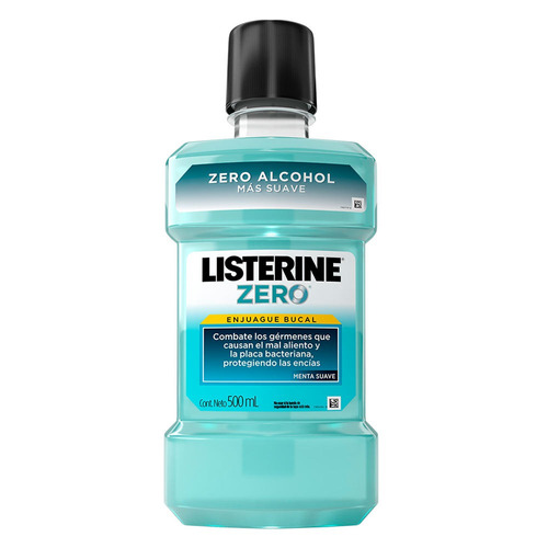 Listerine Zero Menta Suave 500ml