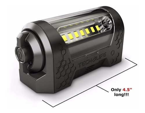 Linterna Magnetica Recargable Tech Light 300lm Multiples Mod