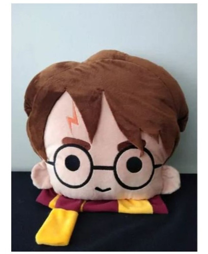 Harry Potter Cara Cojín De 40cm, Alta Calidad Animemotion