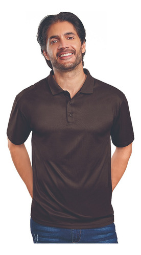 Playera Hombre Negro Tipo Polo 915-26