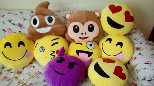 Cojines Almohadas Emojis!! Más De 30 Modelos A Escoger