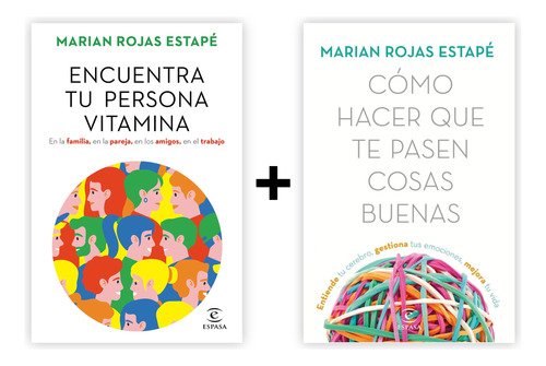 Pack Persona Vitamina + Cosas Buenas Por Marian Rojas Estape