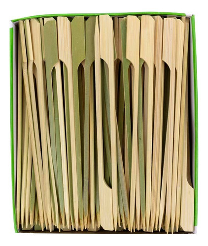 Brochettes De Bambú Con Remo 15 Cm X100 Unidades