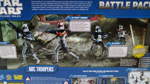 Arc Troopers Battle Packs Pack Star Wars The Clone Wars Raro