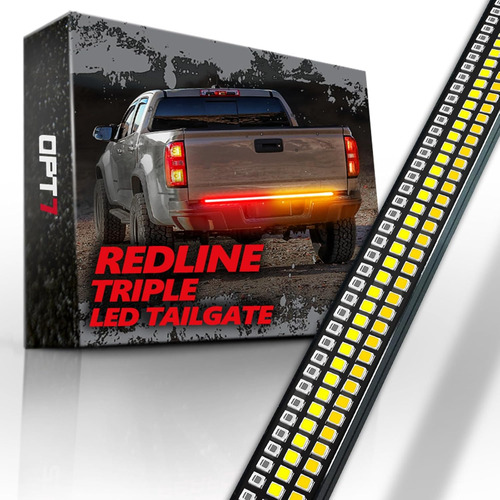Barra De Luz Led Redline De Triple Fila Para Portón 4777843