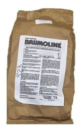 Raticida Brumoline Bolsa 5kg- Ynter Industrial