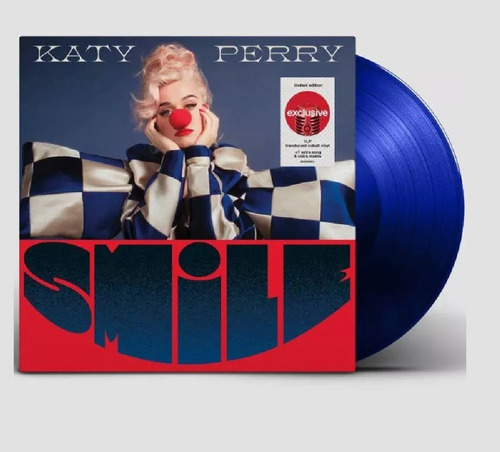 Katy Perry Smile Lp Vinilo De Color Azul Import.new En Stock