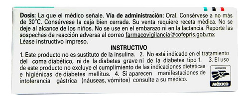 Sil Norboral 5 Mg/1000 Mg Caja Con 40 Tabletas