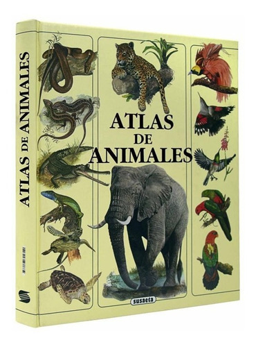 Atlas De Animales: Enciclopedia De Los Vertebrados: Atlas De Animales: Enciclopedia De Los Vertebrados, De Vv. Aa.. Editorial Susaeta, Tapa Dura En Español