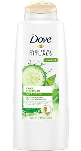 Dove Nutritivas Rituales Geniales Champú Hidratante 20,4 Oz 