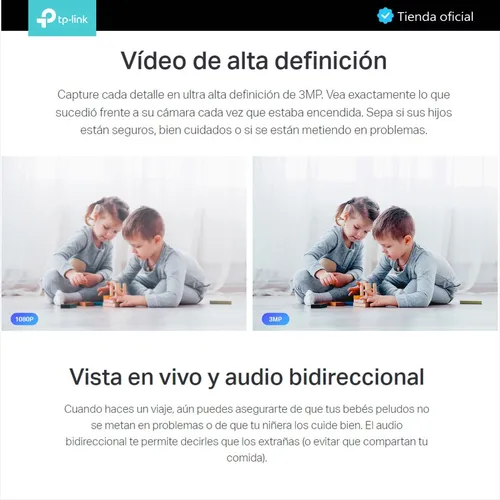 Tp-link, Cámara Ip Wifi Robótica Tapo C210 + Micro Sd 256gb
