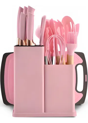 Kit Utensílios De Cozinha Jogo Completo 19 Peças